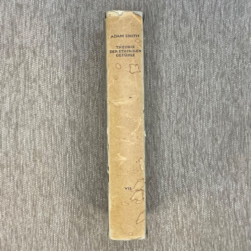 Vintage Theorie der ethischen Gefühle by Adam Smith (1949) w/Orig. Dustjacket - Picture 2 of 7