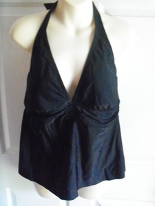 Merona-Tankini-Swimsuit-Top-Small-Medium-Large-Black-New