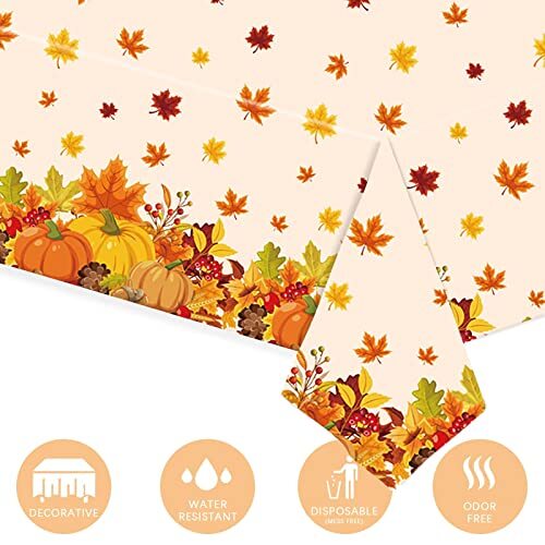 3 Stück Halloween Tischdecke 54"x108" Rechteckig Tischdecken Halloween Party Dekor - Bild 7 von 7