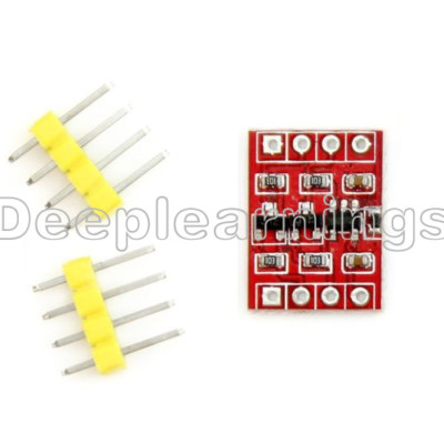 2PCS 5V-3V 2-CH I2C IIC Logic Level Converter Module Bi-Directional for Arduino