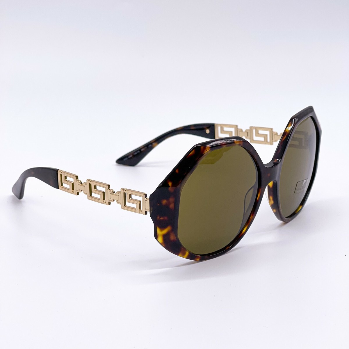 NEW VERSACE VE4395 108/73 HAVANA WOMEN