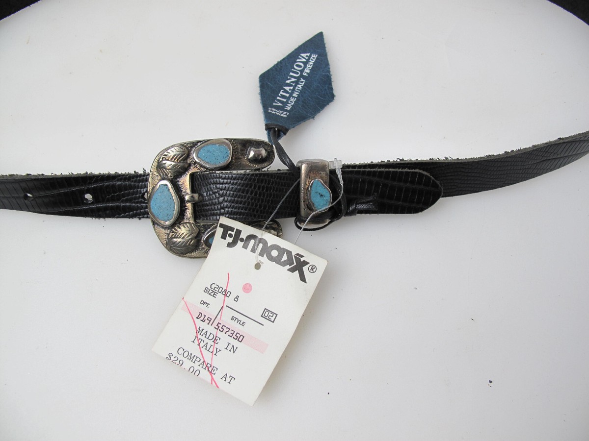 Vitanuova Firenze Leather Belt Black Large? 40 display picture 1