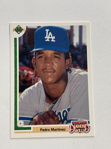 1991 Upper Deck Minor League Diamond Skills - Pedro Martinez #2F (RC) Rookie