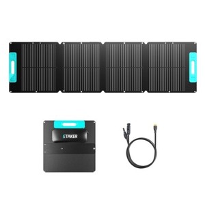 200W Portable Solar Panel, 200W for Power Station, Outdoor, RV All Scene