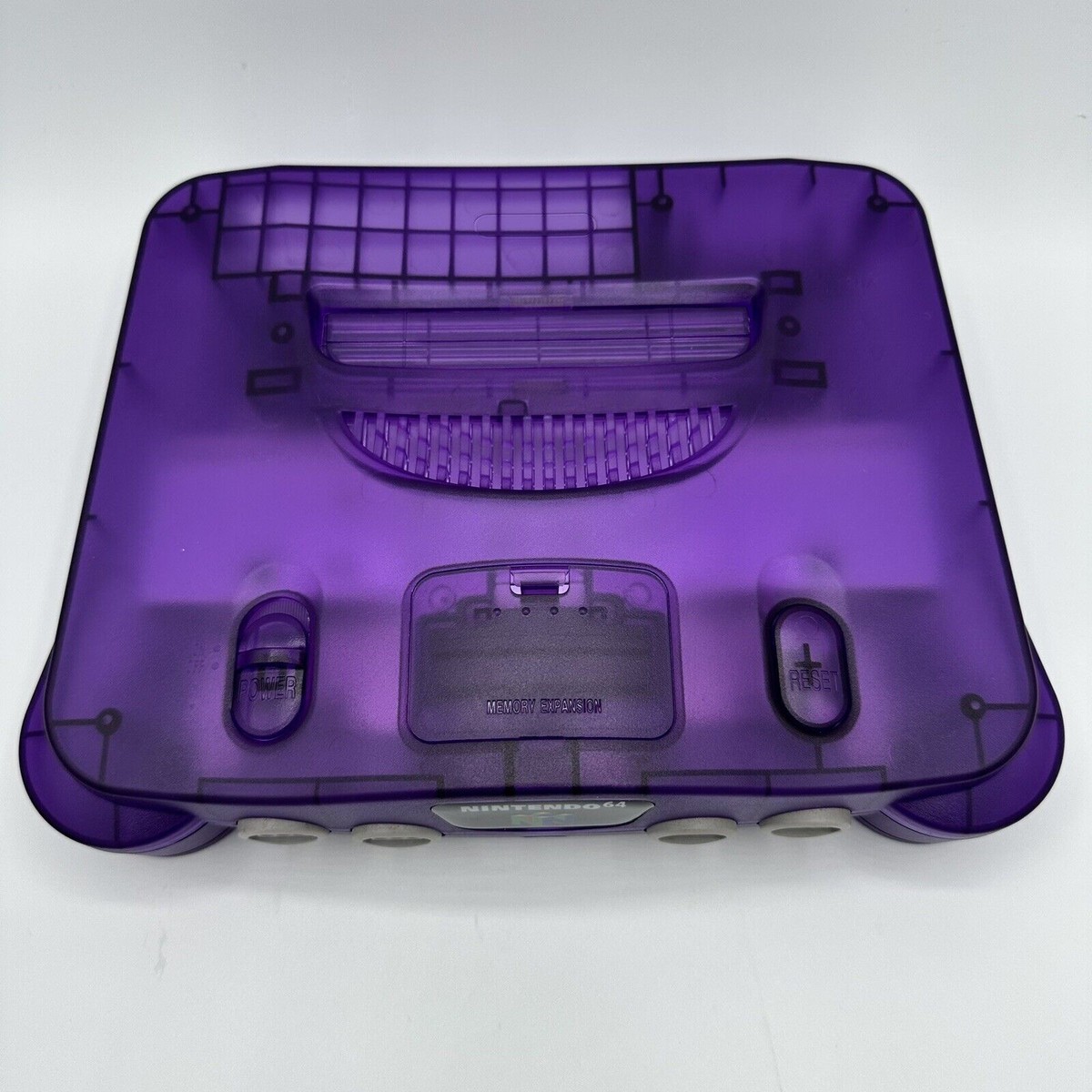 NEW Nintendo 64 N64 Limited Clear Light Purple Custom
