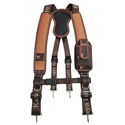 Tool Belt Suspenders Smartphone Cell Phone For Case Pouch Electrician Maintenance Carpenter Technicians Work Organizer - View #4