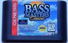Bass Masters Classic (Sega Genesis, 1994) Video Game! Works! Cartridge only!
