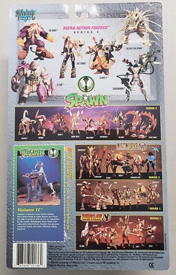 SPAWN DELUXE EDITION ULTRA ACTION FIGURES VIOLATOR II WITH