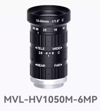 HIKROBOT Industrial Camera Lens Zoom MVL-HV1050M-6MP 10-50mm C-Mount 6MP 2/3 "