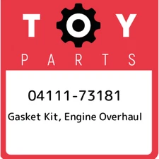 04111-73181 Toyota Gasket kit, engine overhaul 0411173181, New Genuine OEM Part