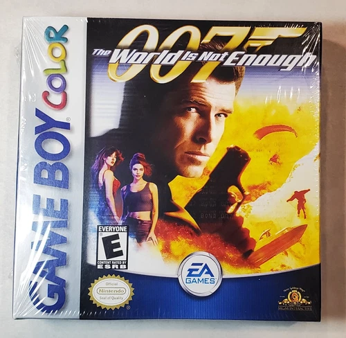 2001 James Bond 007 The World Is Not Enough Spanish Game Boy Color GBC Brand New