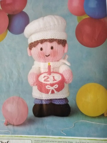 Jean Greenhowe Knitting Pattern Book, Little Gift Dolls, 18 delightful character - Picture 8 of 12