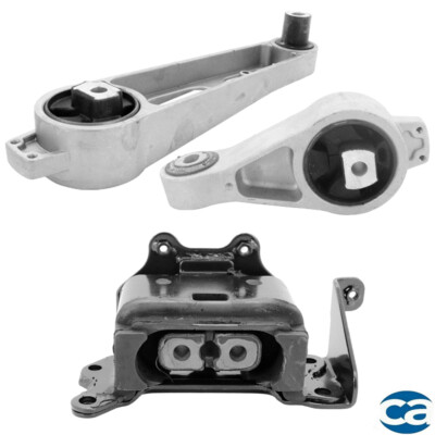Engine Torque Strut Mounts & Trans Mount 3PCS for Chrysler PT Cruiser 06-01 2.4L