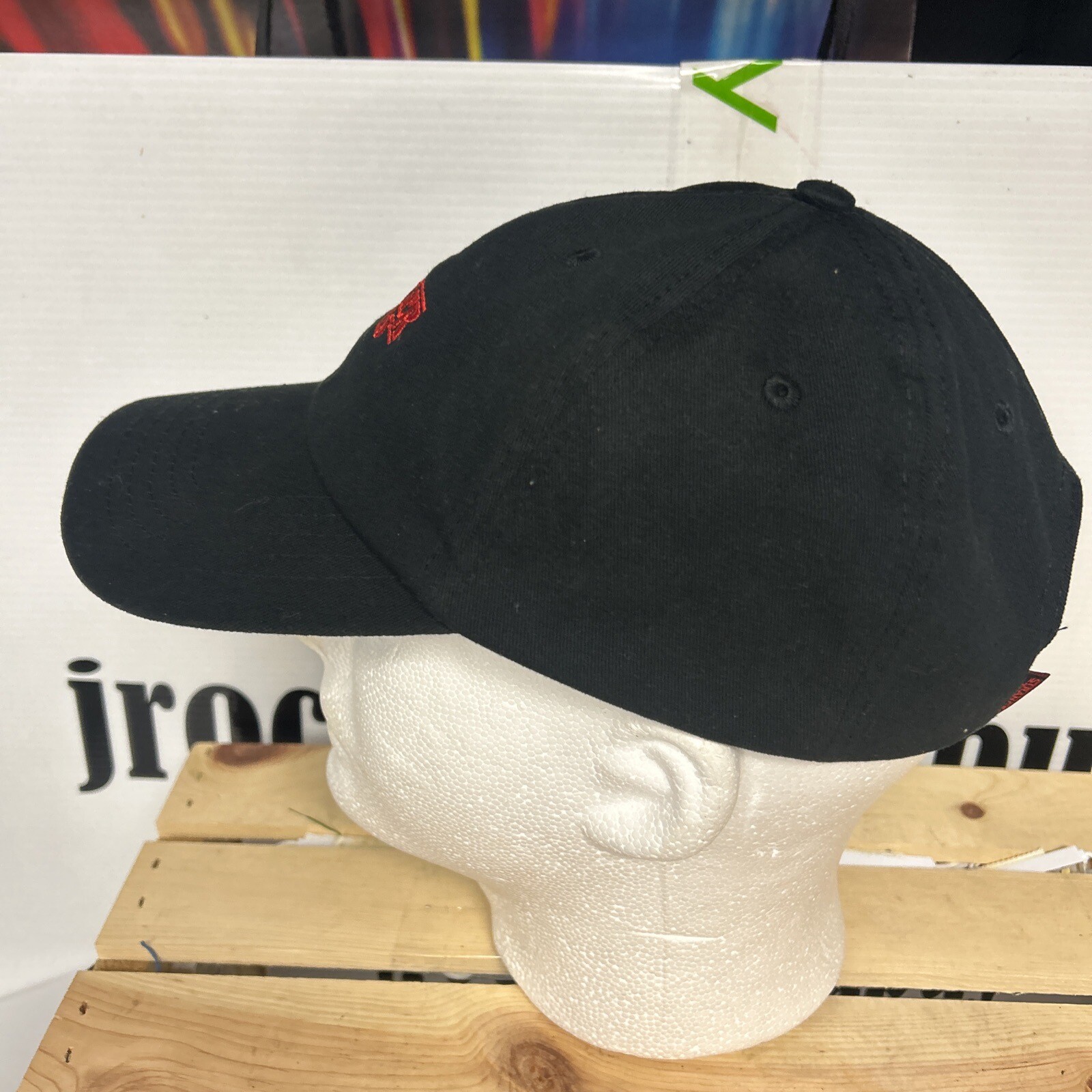 STRANGER THINGS Black Hat Cap Adjustable Strap Ba… - image 4