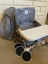 Travel Booster Seat w/Travel Bag- No Box - hiccapop Omniboost