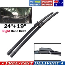 2pcs Front Windscreen Flat Wiper Blades For VW Passat Touran Jetta Golf MK5 MK6 