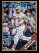 [DIGITAL] Topps Bunt - Manny Machado - 1988 Topps Baseball 23 S2 - Black Base