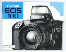 Canon Camera Instruction Manual Canon EOS 100 User Manual Guide (Y695