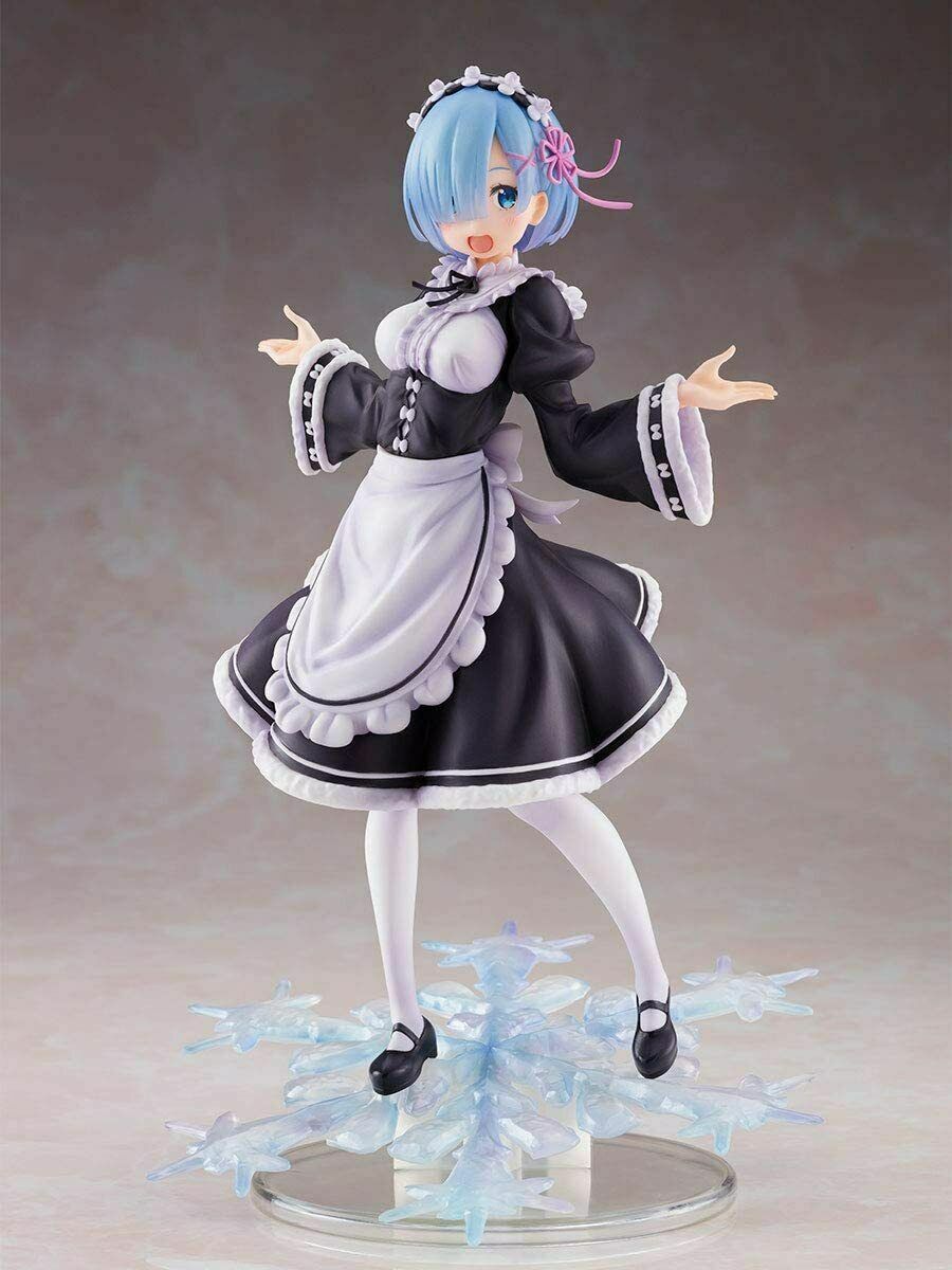 Re Zero Figure REM AMP Winter Maid image ver TAITO from JAPAN | eBay