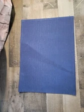 Blue table cloth placemat table decor