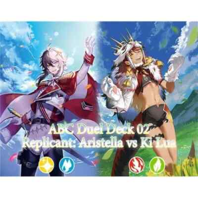 Fow ABC DUEL DECK 02 Replicant: Aristella vs Ki Lua ENG ready to ship