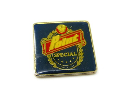 Vintage Point Special Beer Lapel Pin Hat Pin Gold Tone Enamel Breweriana Logo