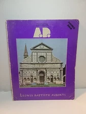 Leonis Baptiste Alberti Leon Battista Alberti Vtg Architectural Design Magazine