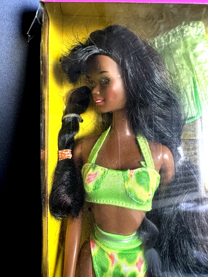 Muñeca Barbie Christie 1990 "Hawaiian Fun" #5944 nueva en caja de Mattel Foto 2 de 4