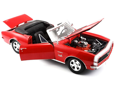 1967 Chevrolet Camaro SS 396 Convertible Red 1/18 | eBay