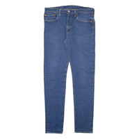 LEVI'S 512 Jeans Mens Blue Slim Tapered W33 L31