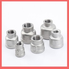 Stainless Steel Pipe Fittings Female Connector BSP Stainless Reducing Bushes