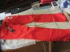 Dollhouse Jeans Distressed Size 9 Fire Red C Jeans NWT
