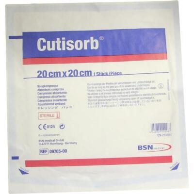 CUTISORB Saugkompressen steril 20x20 cm 1 St