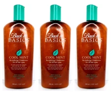 3 Back to Basics COOL MINT REVITALIZING CONDITIONER 12 oz Each