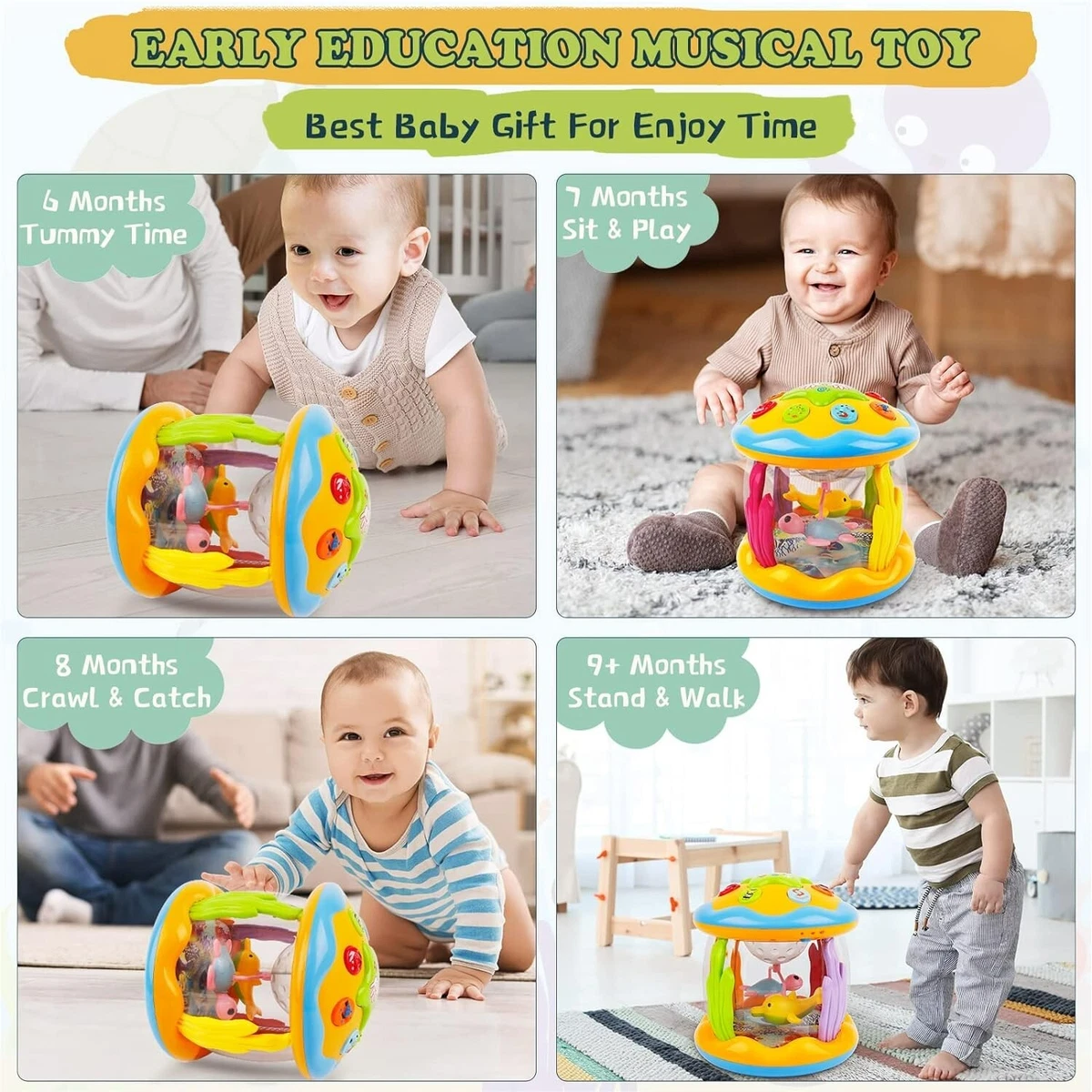 Baby toys that light up and play music hotsell