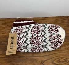 Born Sherpa Lined Slippers Women s S/M New With Tags