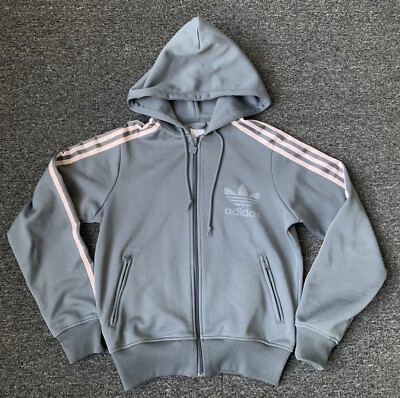 Chaqueta deportiva con capucha Adidas Originals vintage para mujer