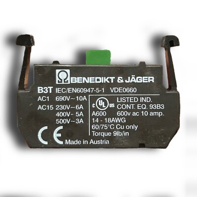 B3T10 Benedikt & Jager Lot of 6pcs