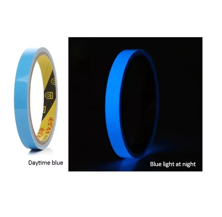 GLOW IN DARK TAPE Sticky Waterproof Luminous Self-adhesive Safety Stage Decor 5M - Image 2 of 4