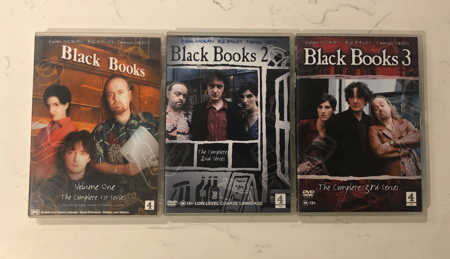 Black Books - Season 1, 2 & 3 DVDs R0 Preowned Comedy Dylan Moran FREE ...