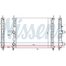 Radiateur Fiat MULTIPLA