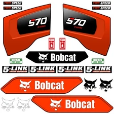 Decal Kit fits Bobcat S70 Stage 5 Skid Steer S-70 Loader Parts Sticker 7yr Vinyl