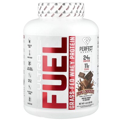 Ultra Fuel, Grass-Fed Whey Protein, Triple Chocolate, 4 lb (1.82 kg)