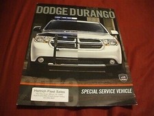 2012 Dodge Durango Special Service Brochure - Police Car