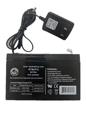 AJC Battery 6 Volt 7Ah 6V 7Ah Sealed Lead Acid Replacement Battery