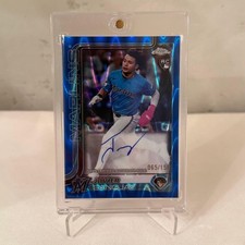 topps Javier Sanoja Javier Sanoja autograph 150 serial