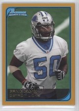 2006 Bowman Gold Ernie Sims #186 a8s