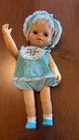 Mattel  1962 TINY CHATTY BABY with outfit ~ Doll Needs Restoration READ