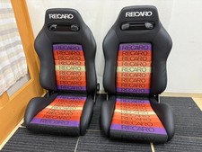 RECARO SR-3 2Sitzer reparierte Sitze Kunstleder 0211