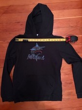 Miami Marlins MLB  Genuine  Merchandise Kids Hoodie  hoody Youth XL  Black